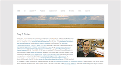 Desktop Screenshot of corytforbes.com